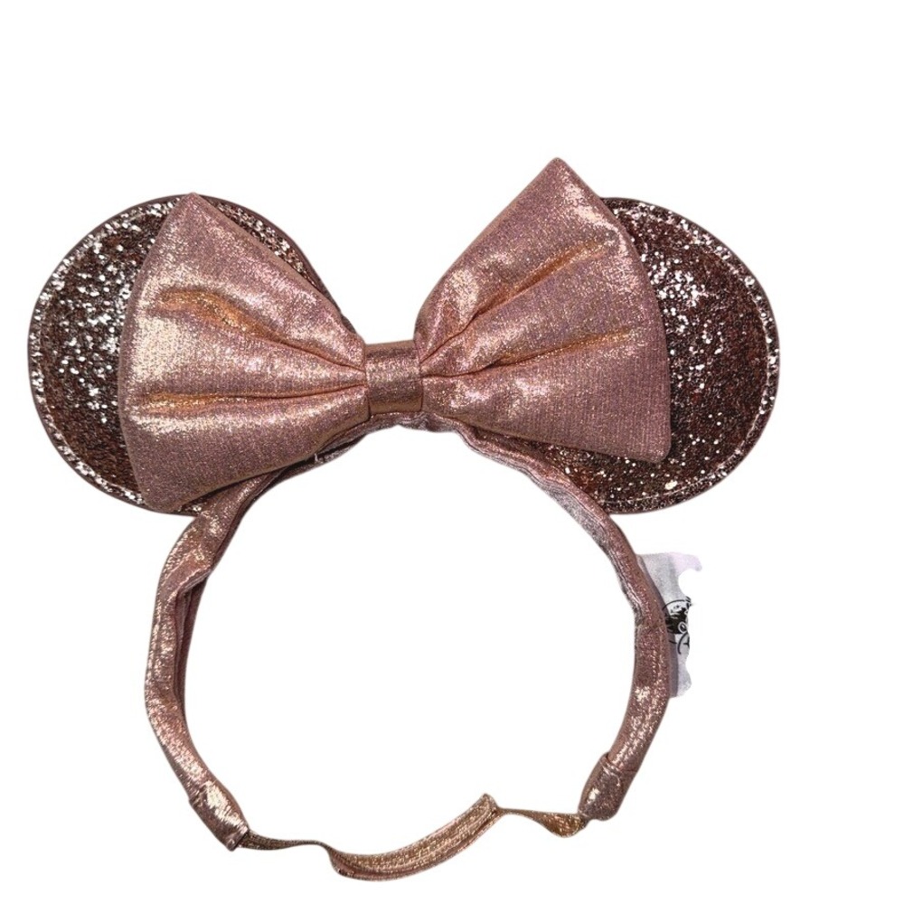 Disney Adjustable Rose Gold Minnie Ear‎ Headband